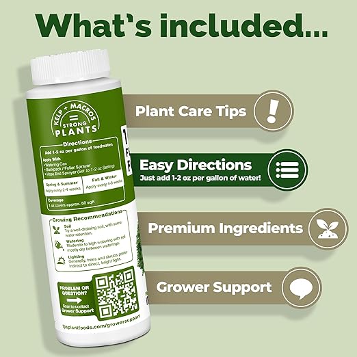 Liquid 10-10-10 Fertilizer for Trees and Shrubs, Triple Ten NPK Plus Iron and Micros, Liquid Plant Food 128 oz (1 Gallon)