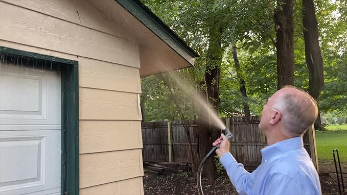 Atlantic Heavy Duty Garden Hose 5 ft x 5/8 Inch Black Color, Short Connection Leader Hose with Male-Female Connectors (5 Feet)