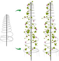 Trellis for Climbing Plants Outdoor,2Pack Plants Trellis 73 inch Support Metal Garden Trellis for Plants Flowers Light Vegetables Vine Support