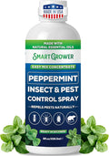 Peppermint Insect & Pest Control Best Value Concentrate - Repels Insects & Pests for Home, Indoor, Outdoor, Garden - Maximum Strength Concentrate (Makes One Gallon RTU) 8 oz