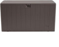 Plastic Development Group Outdoor Storage Deck Box, Standard Close, 105 Gallon, Driftwood