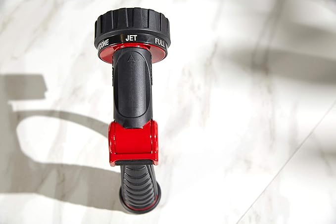 Orbit 58993 7-Pattern Watering Nozzle with Thumb Control, Black