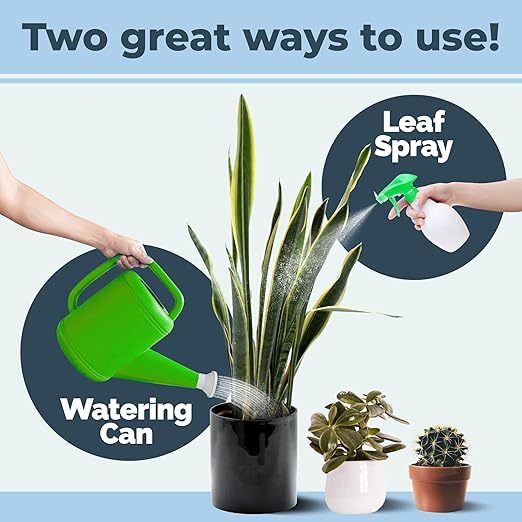 Succulent Plant Food – Gentle Liquid Fertilizer for Succulents & Cactus, 1 Gallon