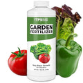 Garden Fertilizer, Complete Liquid Garden Plant Food for Edible Plants, 32 oz (1 Quart)