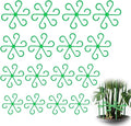 16pcs Plant Stem Support Reusable Plant Growth Accessories 4 Sizes,Climbing Houseplant Stem Supports,Plant Support Rings, Leaf Holders, Indoor Plant Stakes Stabilizer Accessories