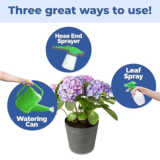 Acidic Fertilizer for Acid-Loving Plants, Works Great for Hydrangeas, Blueberries, and Gardenia, Liquid Fertilizer by TPS Plant Foods, 1 Gallon (128 oz)