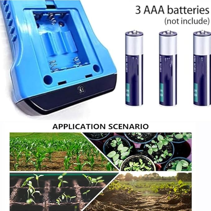 7 in 1 Soil Tester, Nitrogen, Phosphorus, Potassium Npk Tester, Ph, Moisture, Nutrient Conductivity, Ec Meter,High Accuracy Digital Sensitive