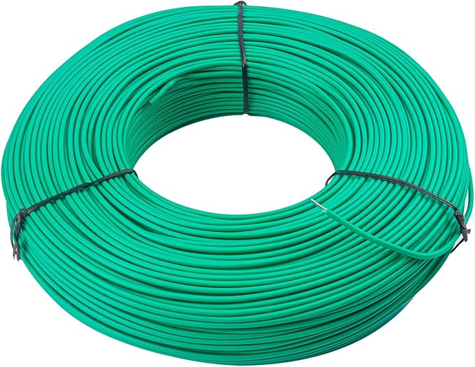 525 ft Plant Twist Ties, Soft TPR Garden Twist Ties for Outdoor Plants, Climbing Plants, and Tomato Support, Durable, Reusable, and Easy to Use