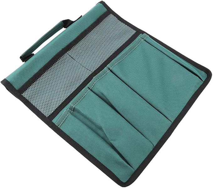 Garden Pouch,Garden Foldable Portable Pouch Garden Garden Bench Kneeling Bag Gardening Tools Storage Stool Multiple Storage Pouch Chair Bag Hand Tool Holder Bag for Outdoor Gardening(green)