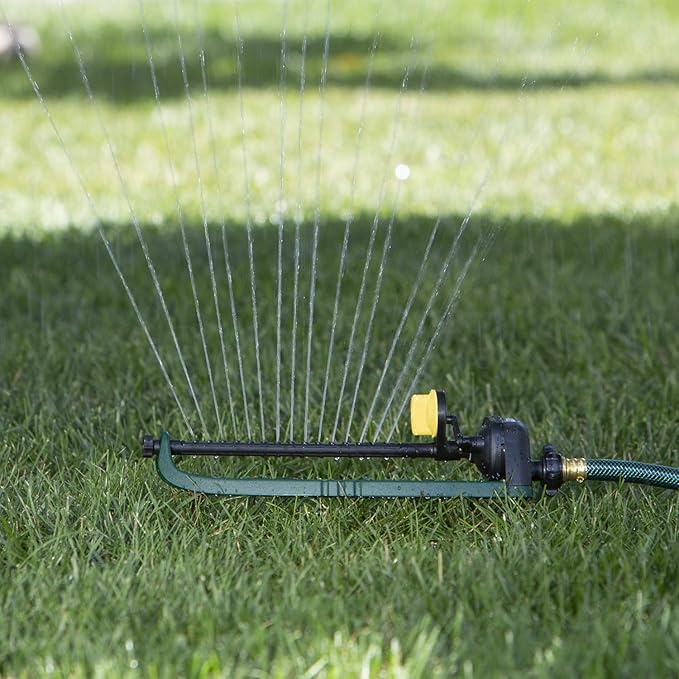 Melnor 65049-AMZ Oscillating Sprinkler with QuickConnect Product Adapter