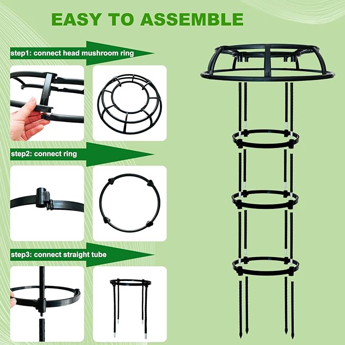 Garden Trellis for Climbing Plants Outdoor, 4.4 Feet Trellis for Climbing Plants, Sturdy Plant Support Trellis for Flowers Vegetable Fruits Vines