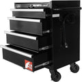 Olympia Tools 27-Inch Rolling Tool Cabinet with 4 Drawers - Mobile Tool Chest with Ball Bearing Slides and Fully Extendable Drawers for Garage Storage