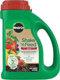 Miracle-Gro Shake 'n Feed Tomato, Fruit and Vegetable Plant Food, for Outdoor In-Ground and Potted Plants, Feeds up to 3 Months, 4.5 lbs. (Pack of 6)