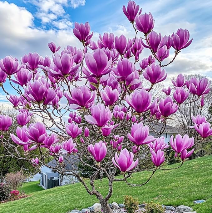 10+ Seed Magnolia Flower Seeds for Planting Outdoors -Perennial Ornamental Fragrant Tree Garden