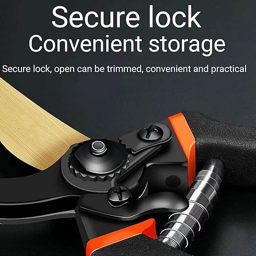 Heavy Duty Bypass Pruning Shears Gardening Manual Pruning Shears Plant Shears Flower Shears Best Gardening Shears, Tree Pruners Cutting Branches Hedges Shrubs and Bushes Ideal Tool Easy to Prune