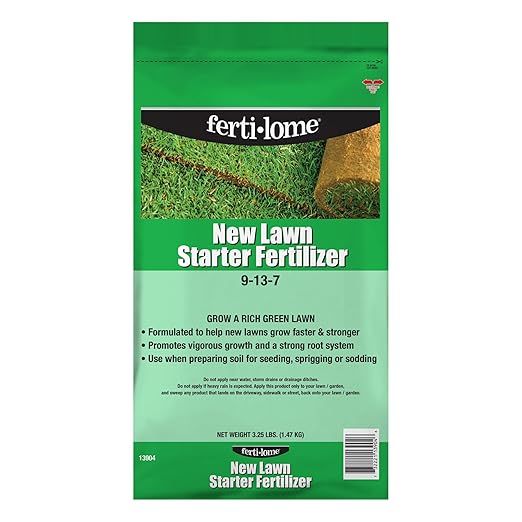 Fertilome (13904) New Lawn Starter Fertilizer 9-13-7 (3.25 lbs.)