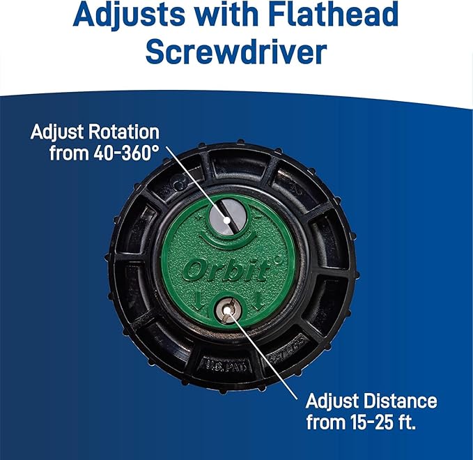Orbit 55069 Saturn III Gear-Drive Rotor Water Sprinkler (10-Pack Saturn III Gear-Drive)