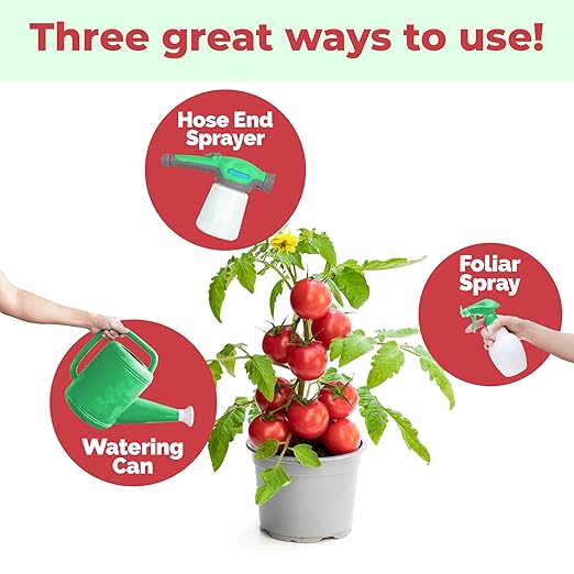 4-4-4 Fertilizer for Plants, Great for Leafy Vegetables and Herbs, Liquid Plant Fertilizer by TPS Plant Foods, 8oz (250ml)