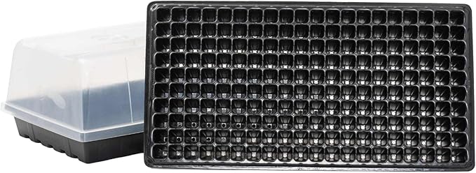 Bootstrap Farmer Extra Strength Seed Starter Kit Multipack, 200 Cell Bundle, 10 of Each - 1020 Trays, Humidity Domes, Germination, Plant Propagation, Hydroponic Growing, Planting Starter Plugs