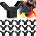Yungyan 16 Pcs Tree Support, Plastic Fruit Tree Branch Support Device Tree Brace Prevent Them from Breaking for Vineyards Ornamental Gardens Orchards Fits on Standard 1.57 x 1.57 Inch Lumber (Grey)