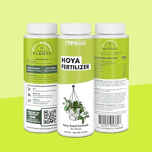 Hoya Fertilizer – Liquid Plant Food for Hoya, Supports Thick Leaves & Steady Growth, 32 oz