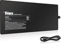 iPower Reptile Heating Pad, Under Tank Heater, Waterproof Terrarium Heat Mat 8X18 Inch, for Turtle, Lizard, Frog, Snake and Other Reptiles