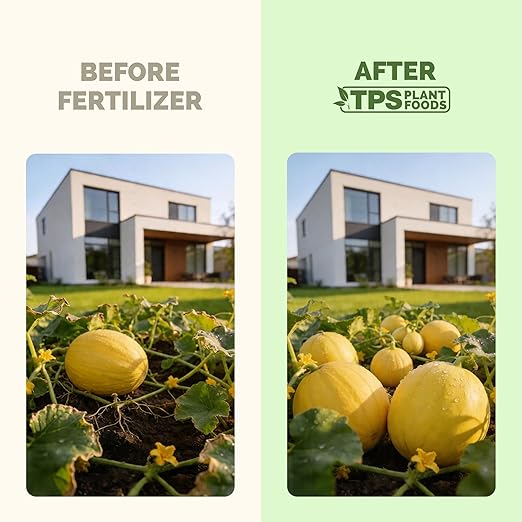 Melon Fertilizer – Liquid Plant Food for Bigger Melons, Stronger Vines & Better Fruit Development, 1 Gallon