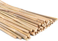 0.32”-0.4"/18Inch Garden Stakes, Natural Bamboo Sticks Plant Stakes for Indoor and Outdoor Plants，Poles for Tomatoes, Beans, Potted Plants(50Pcs)…