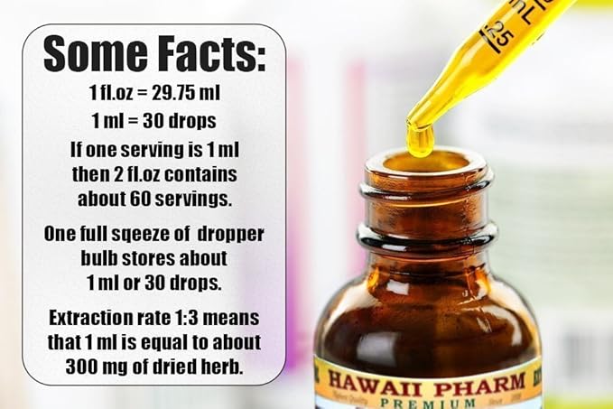 Hawaii Pharm Buckwheat Alcohol-Free Liquid Extract, Buckwheat (Fagopyrum Esculentum) Dried Sprouting Seed Glycerite Natural Herbal Supplement 4x4 oz