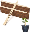 Weysat 100 Pcs 12" Wood Plant Labels for Field or Containers Plant Tags Wood Garden Labels for Seedling Stakes Markers Nursery Seed Tags with Smooth Surface for Pot Herbs Flowers Vegetables (Natural)