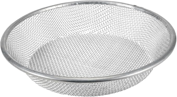 Soil Rock Sifter for Gardening - Sand and Compost Sifter for Gardening Rock Sifter Fits 5-Gallon Buckets 1/8 Inch Mesh, Sieve for Gravel, Dirt, Sawdust and Organic Material
