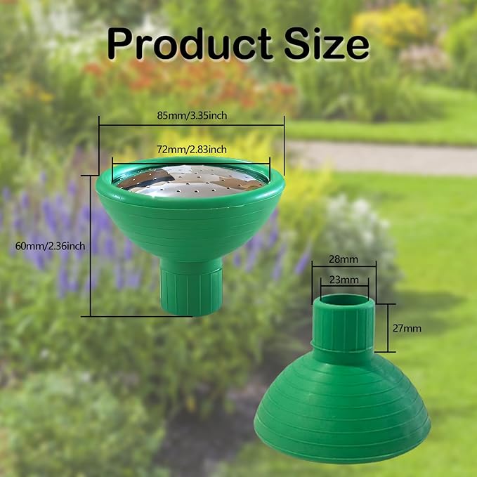 2 Pcs Watering Can Rose Head Replacement, Garden Watering Can Sprinkler Head for Most Garden Watering Cans