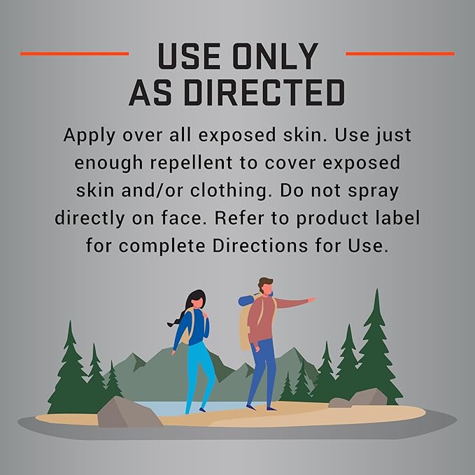 Repel 100 Insect Repellent, 4 Ounces, With DEET, 10-Hour Protection Long-Lasting Insect Repellent Pump Spray Repels Mosquitoes, Ticks, Gnats, Biting Flies, Chiggers And Fleas, 6 Pack