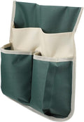 Garden Tool Bag for Kneeler Seat with Multiple Pockets Large 12.6X12.2 Inch Durable 600D Organizer Pouch for Garden Weeding Tools and Hand Hoes