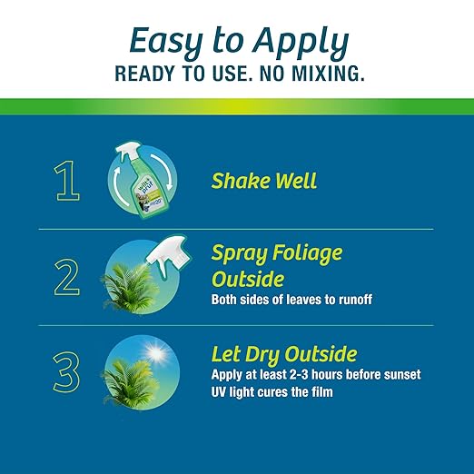 Wilt-Pruf® Drought Guard Spray | Organic Plant Protector | Shields Against Drought and Moisture Loss (32 oz)