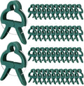 100PCS Tomato Clips Garden Plant Clips | Durable Green Grippers for Tomato Cages, Bamboo Stakes, Vines & Stems | Versatile Support, Training & Trellis Clip for Plant