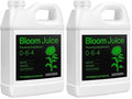 VIVOSUN Bloom Juice (0-6-4), Flowering Supplement Liquid Fertilizer for Flowering Stage, Concentrated Plant Food for All Flowering Plants, 32 Ounces/1 Quart (Pack of 2)