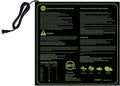 Seedling Heat Mat,Plant Heating Mat, Seedling Heating Mat with Thermostat Waterproof Greenhouse Heating Pad for Hydroponic Seedling Reptile Plant, Germination Warming Mat for Gardening,20 * 20in