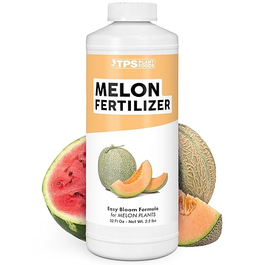 Melon Fertilizer – Liquid Plant Food for Bigger Melons, Stronger Vines & Better Fruit Development, 32 oz