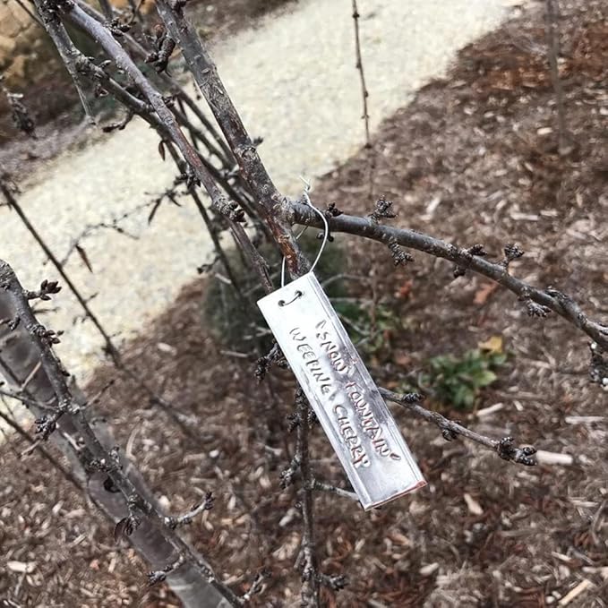 Aluminum Plant Labels - 50PCS Metal Tags with Wires for Plant Markers, Tree Tags, Outdoor Identification and Greenhouse
