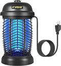 Bug Zapper Outdoor, Mosquito Zapper, Fly Zapper, Insect Zapper Electric Fly Traps for 1/2 Acre, Indoor Outdoor Use with 3 Prong Plug-in,4200V, ABS Plastic Outer, Black