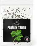 Parsley Italian Giant Seeds for Planting – 200+ Non-GMO Heirloom Flat Leaf Culinary Herb for Cooking and Garnish, High Germination (Petroselinum crispum)