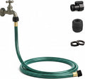 Leader Hose for Outdoor Garden Connection: 5FT 1/2" Short Hose with Male to Female Fittings Leakproof and No Kink for Faucet Extension Drip Irrigation