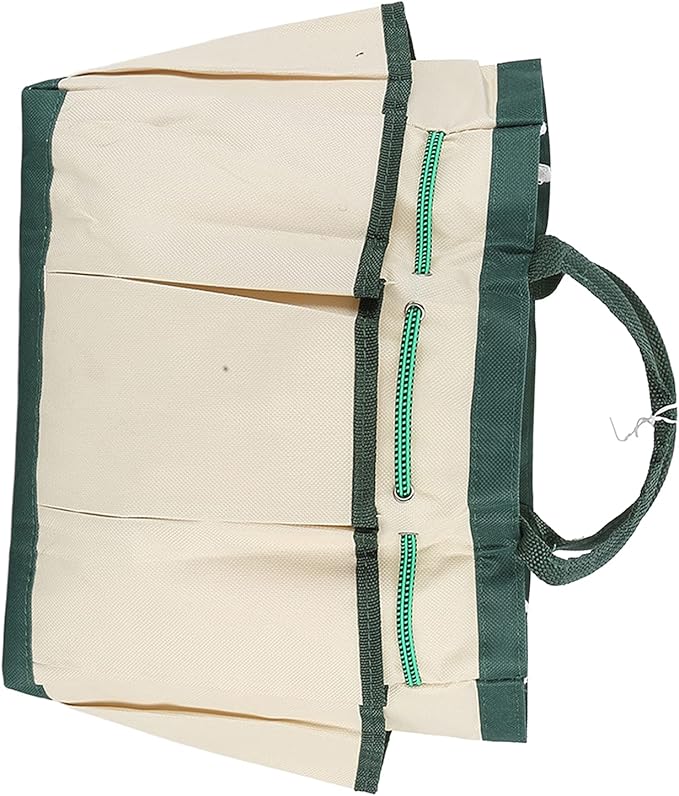 Zerodis Garden Tote Bag, Oxford Cloth, Single Layer, Gardening Tool Storage Organizer Portable Tool Box