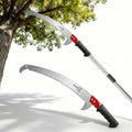 RISETEX Pole Saws for Tree Trimming 11.8 FT, Manual Pruning Saw with Manganese Steel Blade, Long Reach Branch Cutter Pole Pruner, Lightweight Tree Trimmer for Yard Garden Forestry