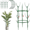 Stackable Plant Support Stakes,The Growing Frame for Indoor Plants, 40 Pcs Extendable 12-60 Inch Trellis for Monstera, Pothos, and Philodendron