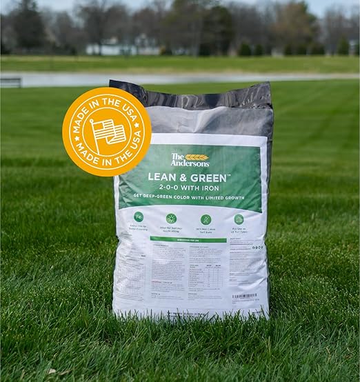 The Andersons Professional Lean & Green Fertilizer 2-0-0 with Iron - Covers up to 11,100 sqft. (40lb. Bag)
