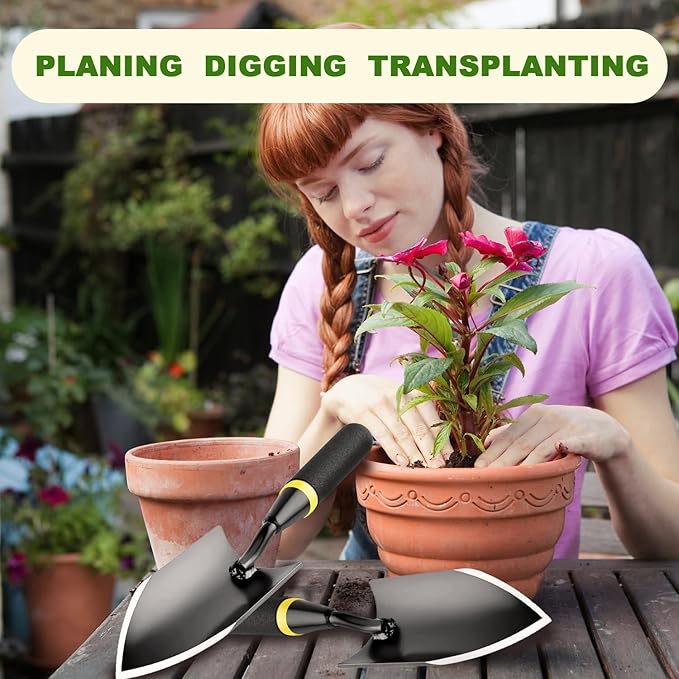 Weeder Tool for Weeding, Heavy Duty Gardening Hand Tool with Ergonomic Handle and Hanging Hole for Storage.