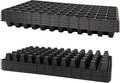 72 Cell Seed Trays, Thick Durable 72 Cell Plug Tray Seedling Plastic Nursery Tray for 1020 Flat Germination (10-Pack, 21"×11", 1.81" Height, Low)
