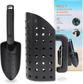 Sand Scoop for Metal Detecting, Metal Detector Tools Heavy Duty Digging Shovel and Sand Sifter for Beach Shelling